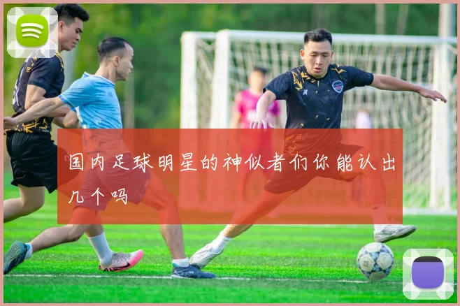 国内足球明星的神似者们你能认出几个吗